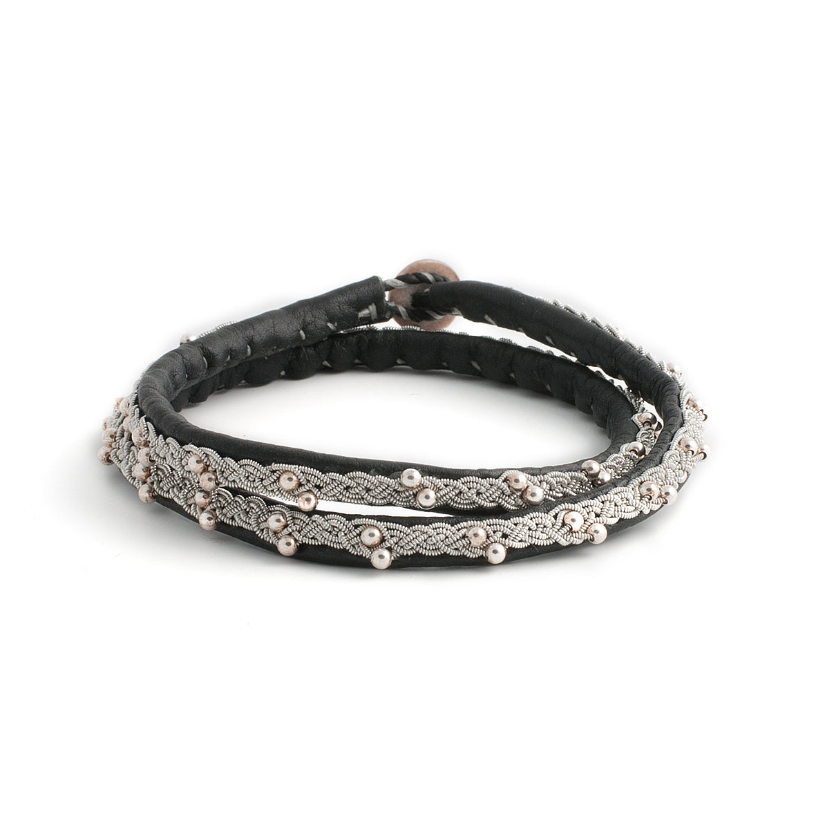Materialsats långt armband (två varv) - Gimle