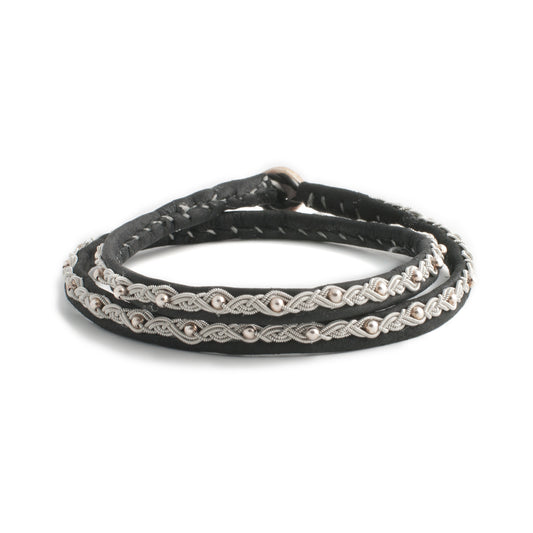 Materialsats långt armband (två varv) - Lodur